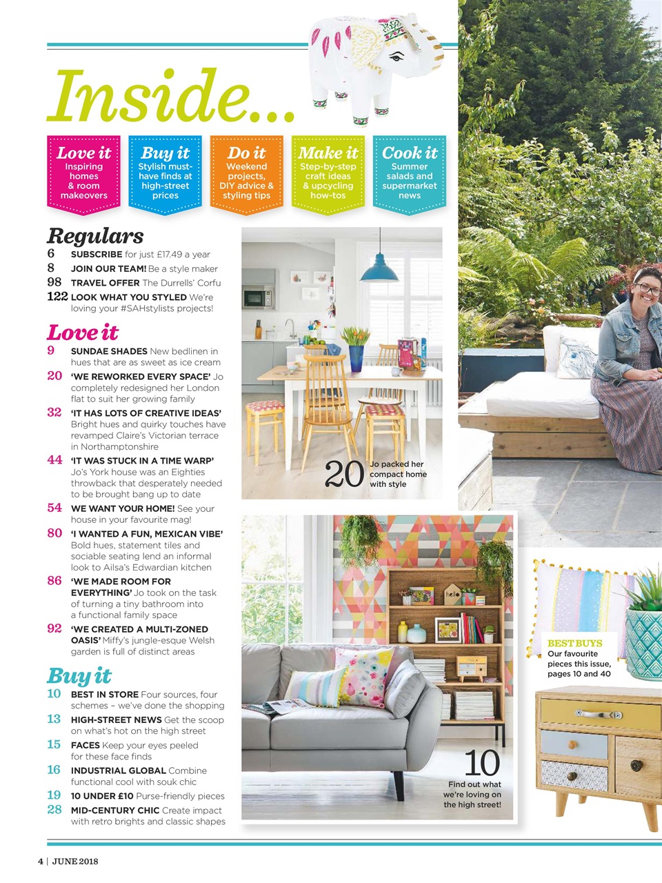 Style at Home Preview Pages