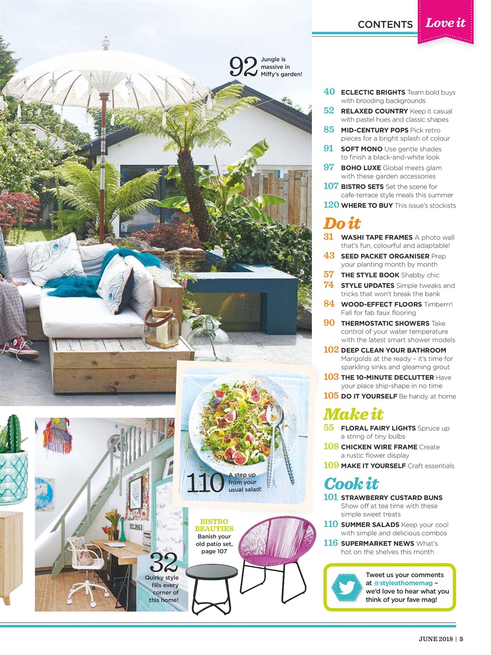 Style at Home Preview Pages