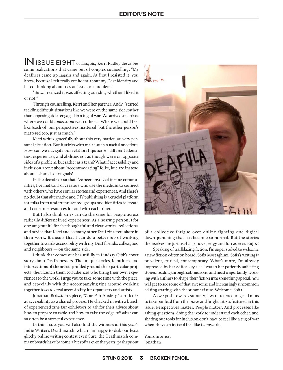 Broken Pencil Preview Pages