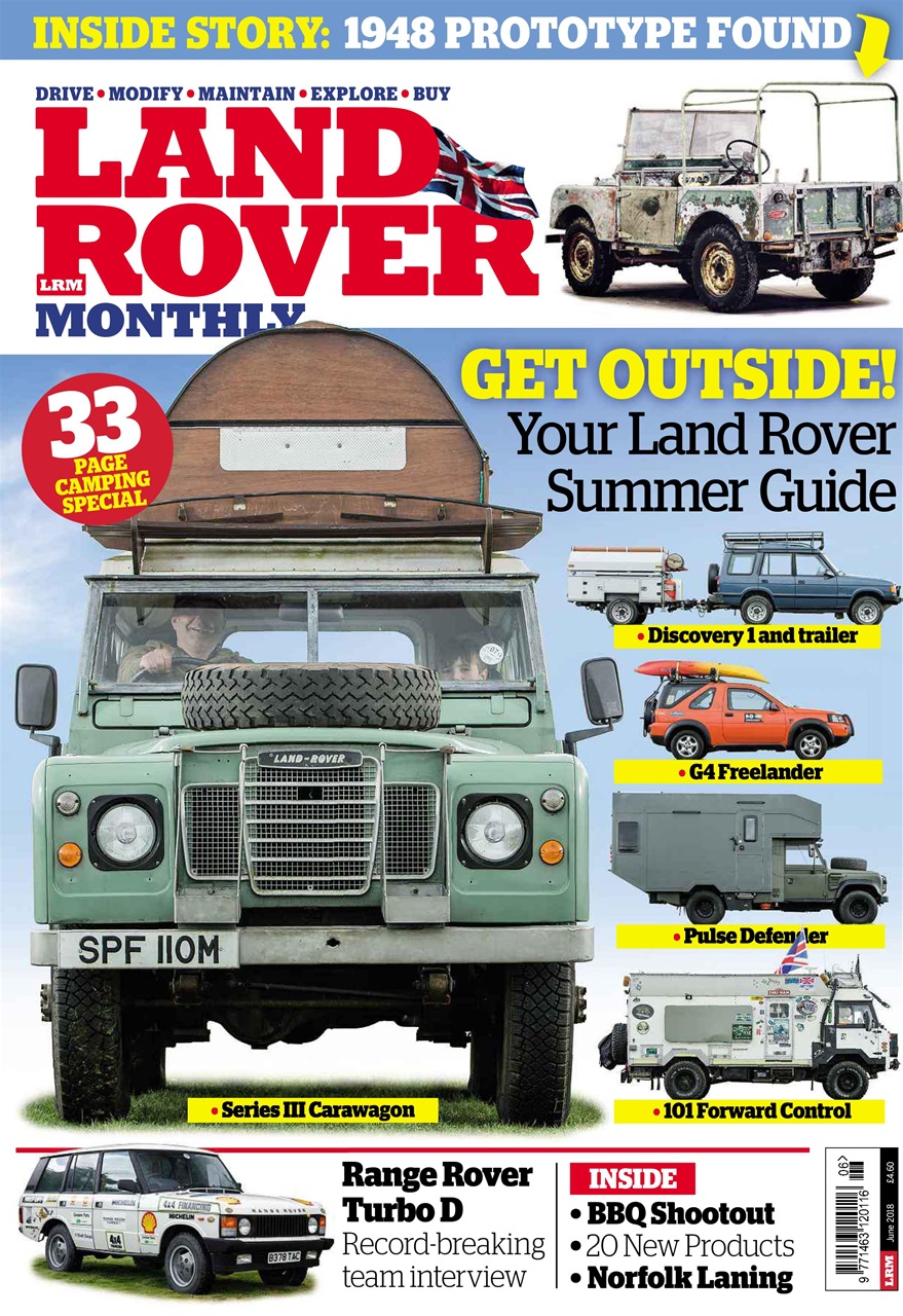 Land Rover Monthly Preview Pages