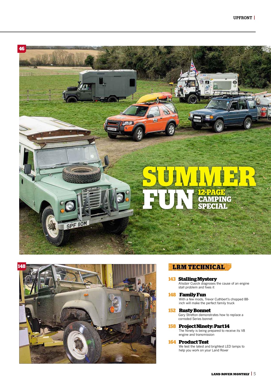 Land Rover Monthly Preview Pages