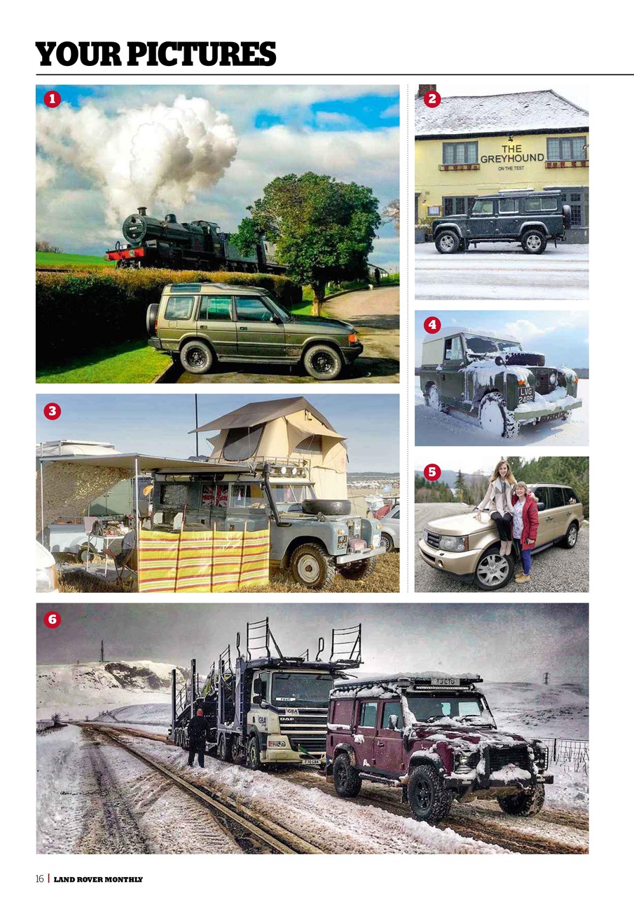 Land Rover Monthly Preview Pages