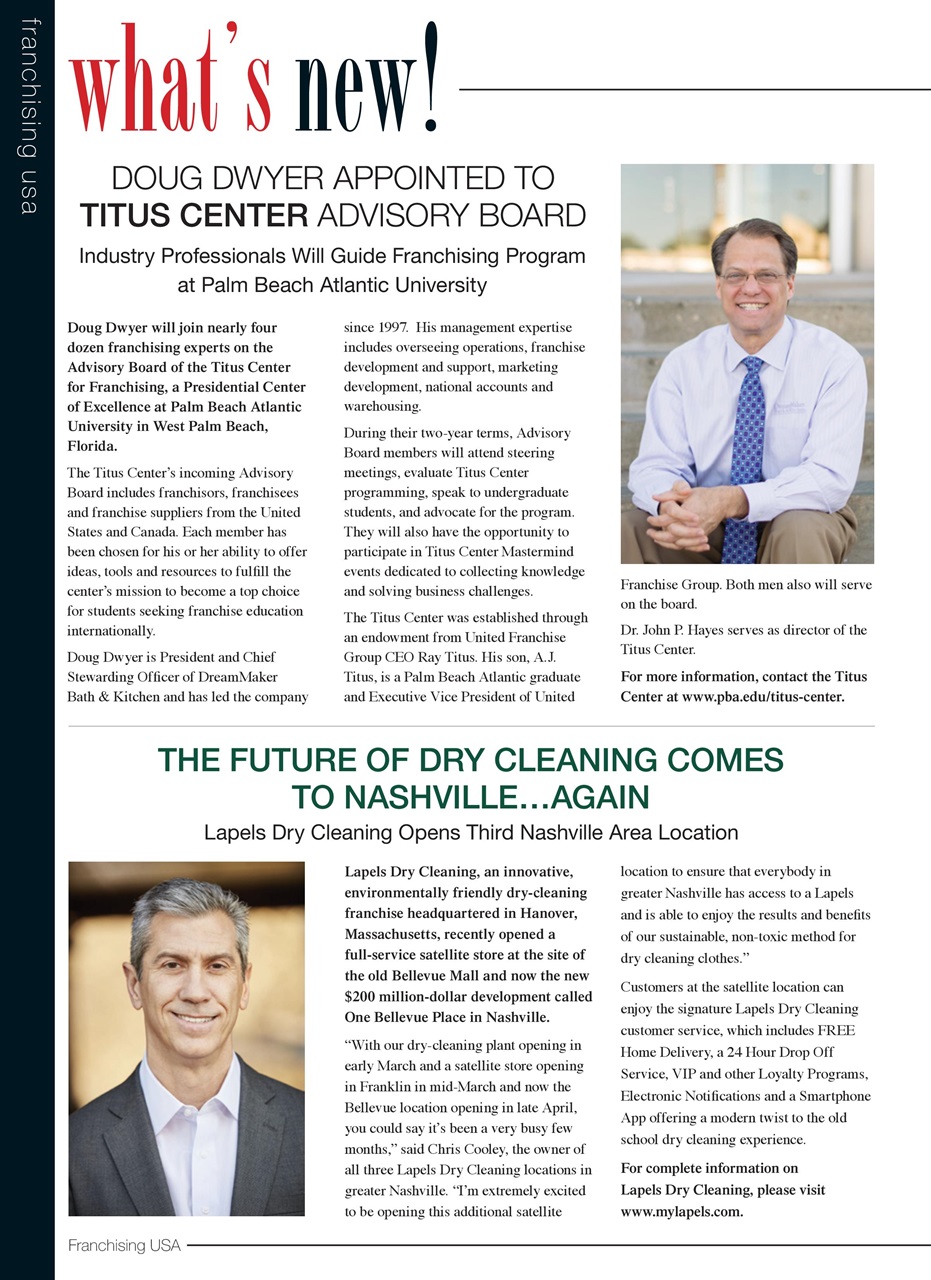 Franchising USA Preview Pages