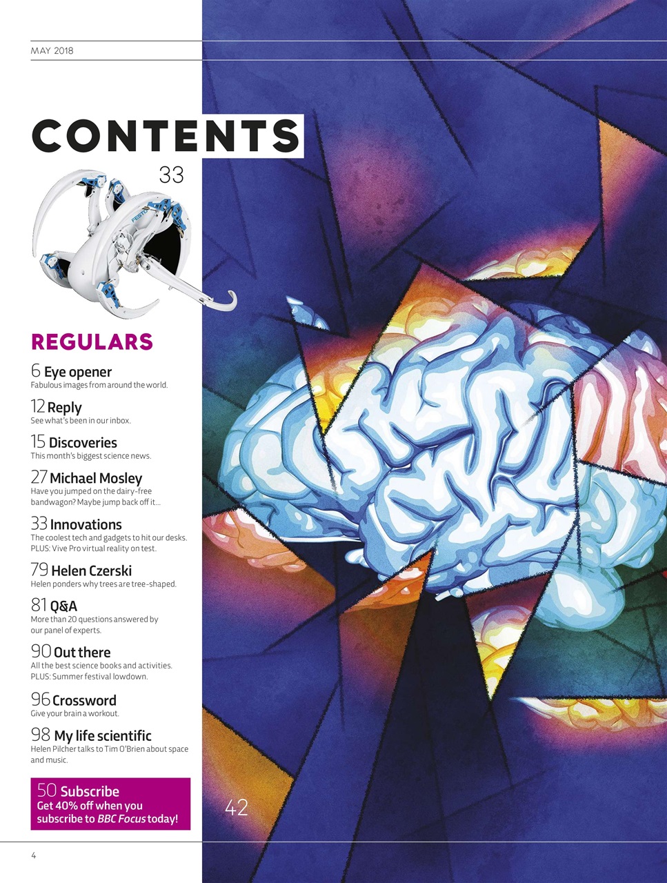 BBC Science Focus Magazine Preview Pages