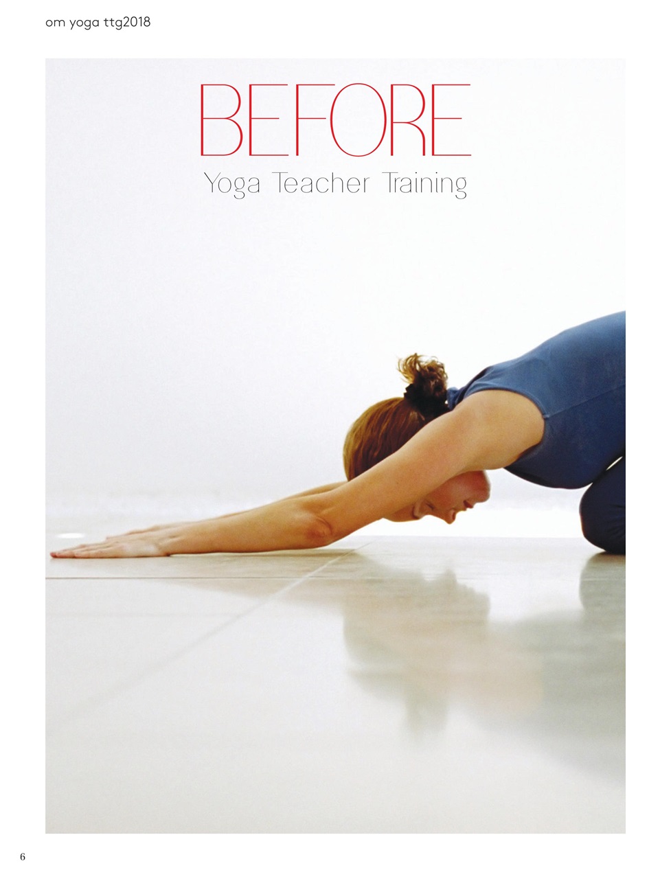 OM Yoga Magazine Preview Pages