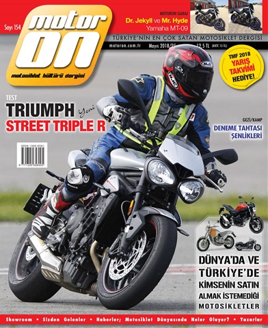 Motoron Mayıs 2018 issue Motoron Mayıs 2018