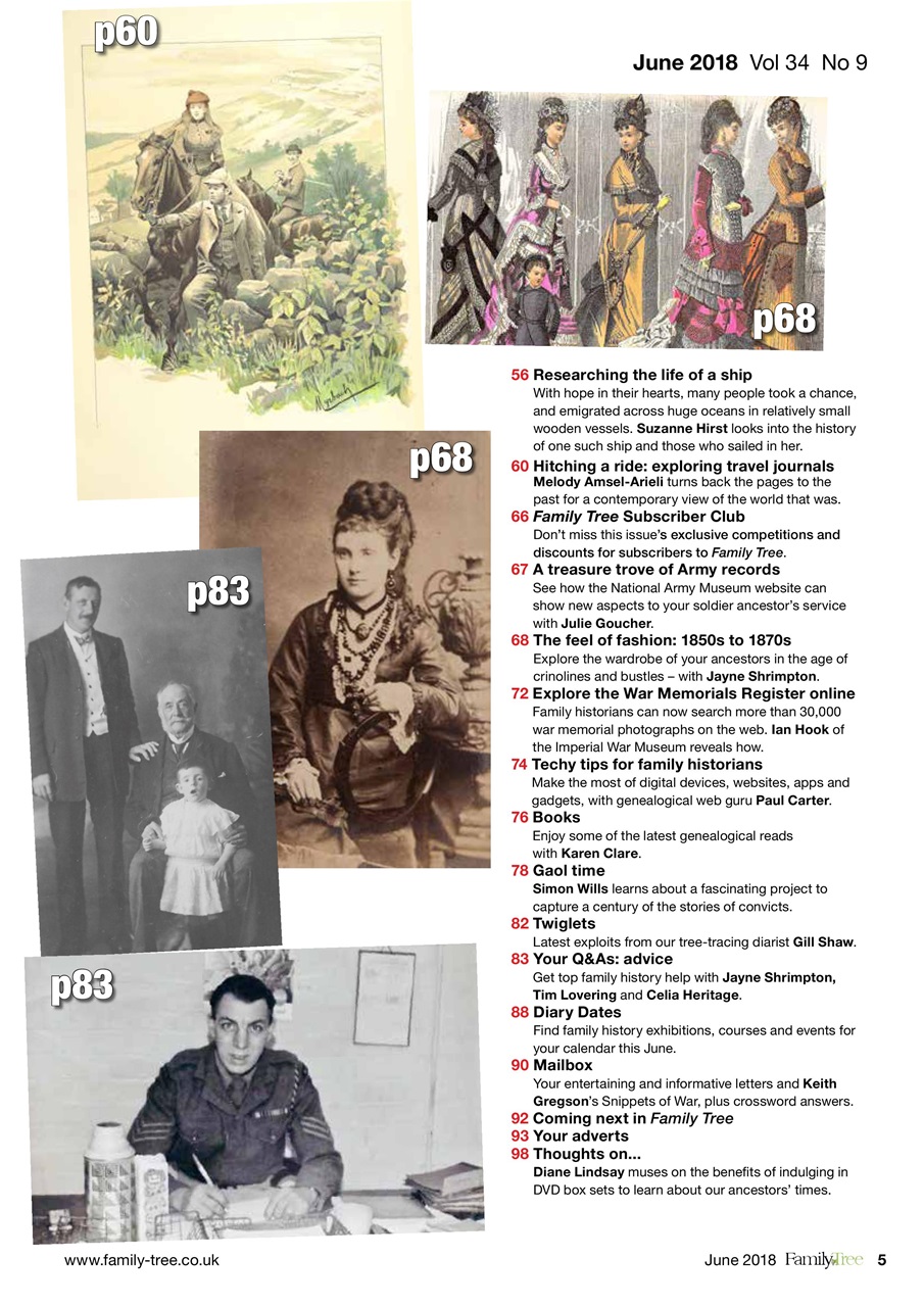 Family Tree Preview Pages