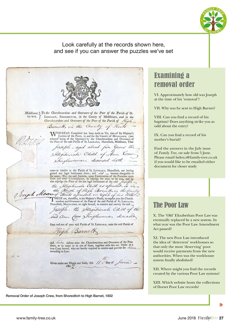 Family Tree Preview Pages