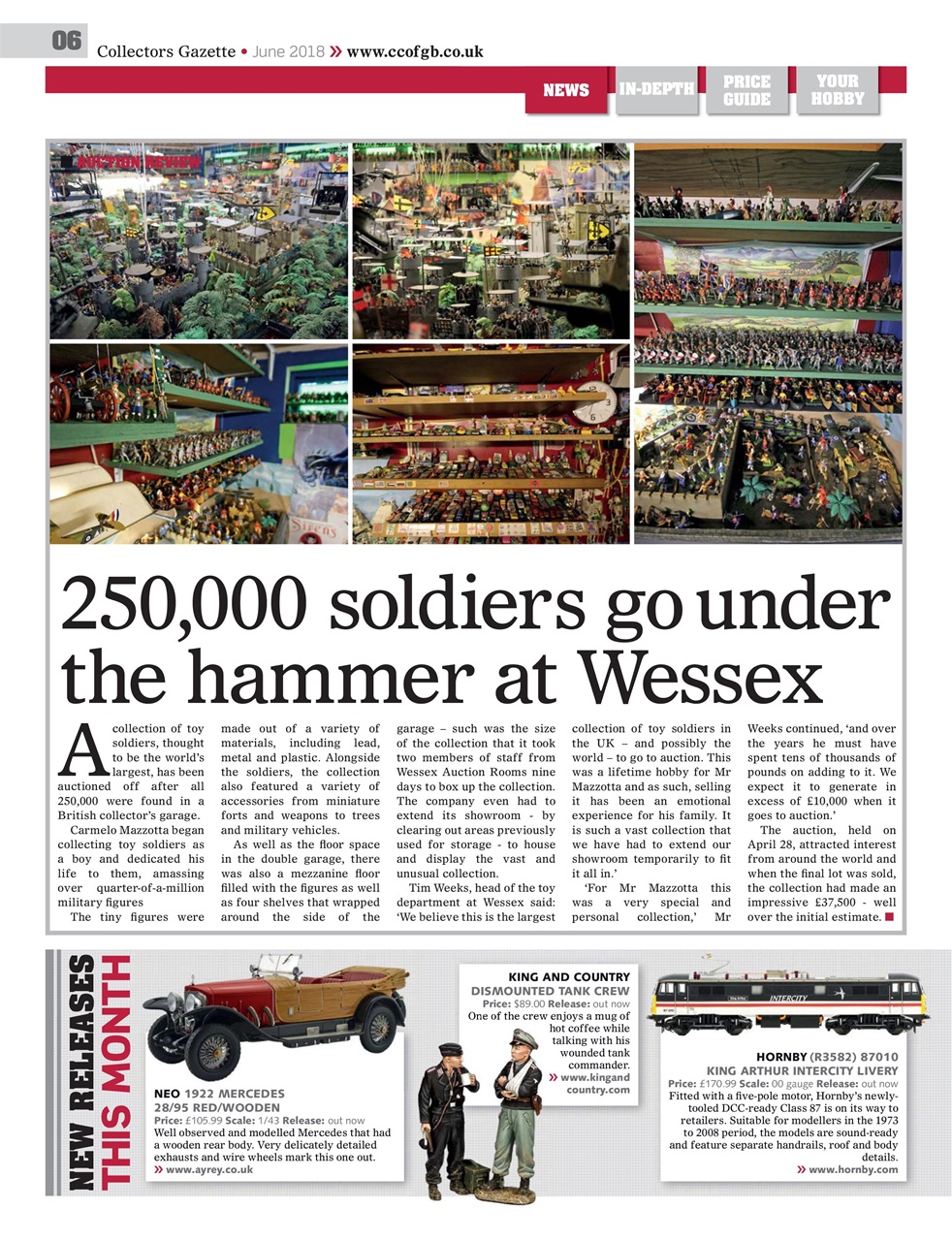 Collectors Gazette Preview Pages