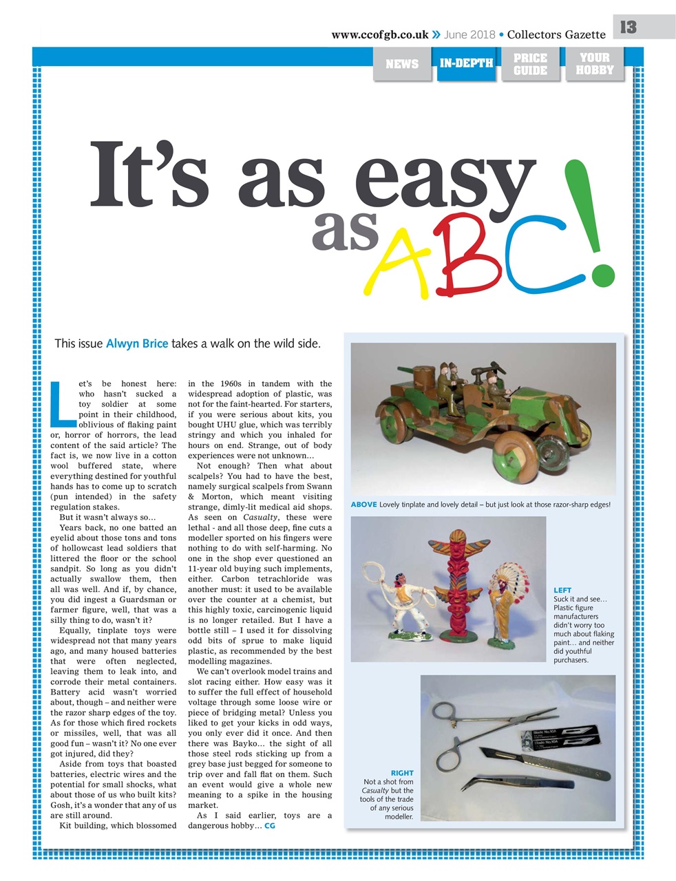 Collectors Gazette Preview Pages