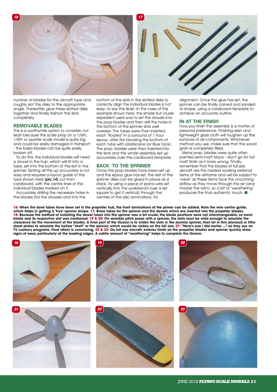 Radio Control Model Flyer Preview Pages