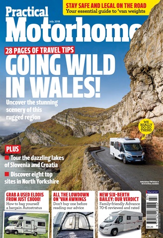 Practical Motorhome issue July 2018