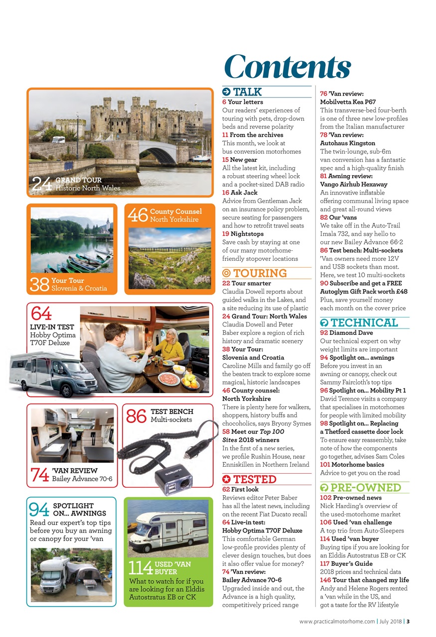 Practical Motorhome Preview Pages