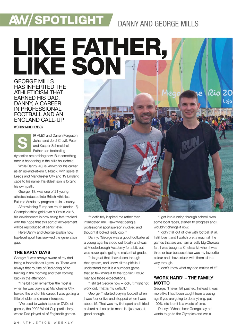 AW – Athletics Weekly Magazine Preview Pages