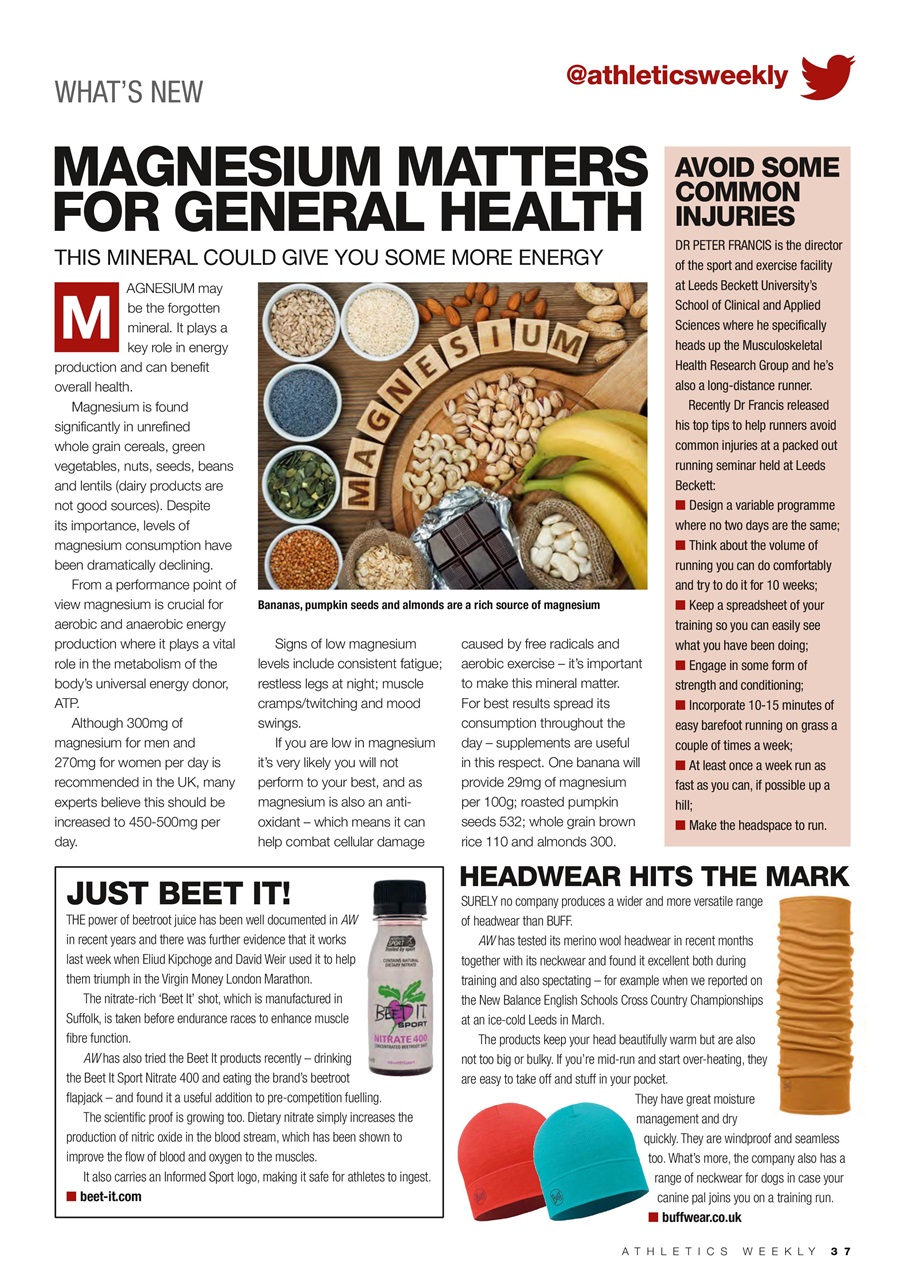AW – Athletics Weekly Magazine Preview Pages