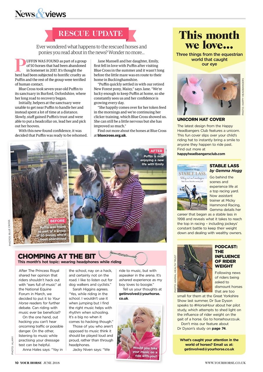 Your Horse Preview Pages