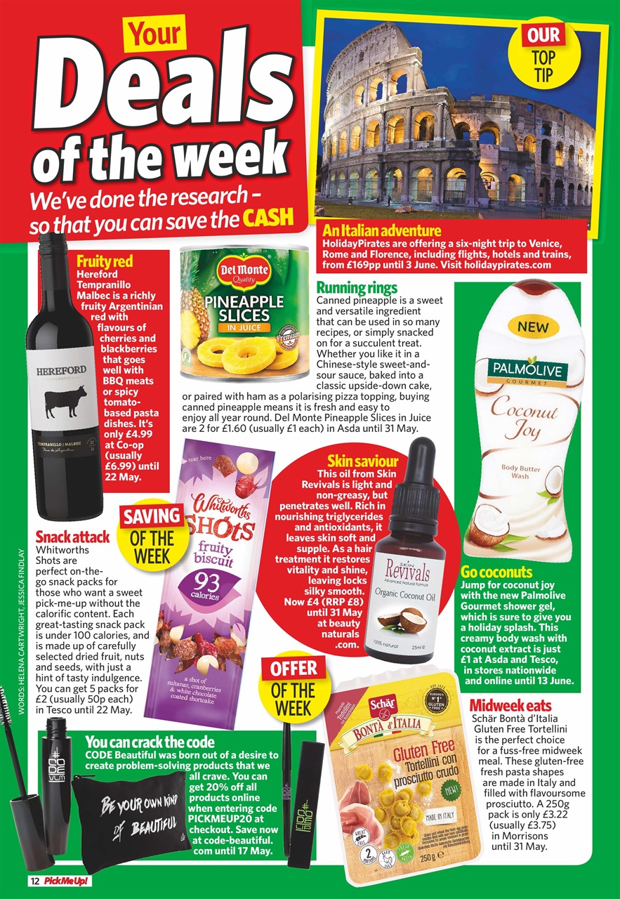 Pick Me Up Preview Pages