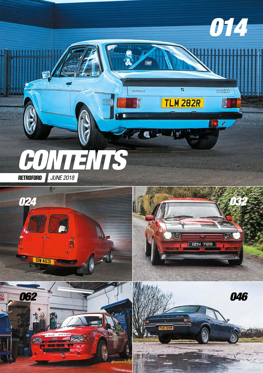 Retro Ford Preview Pages
