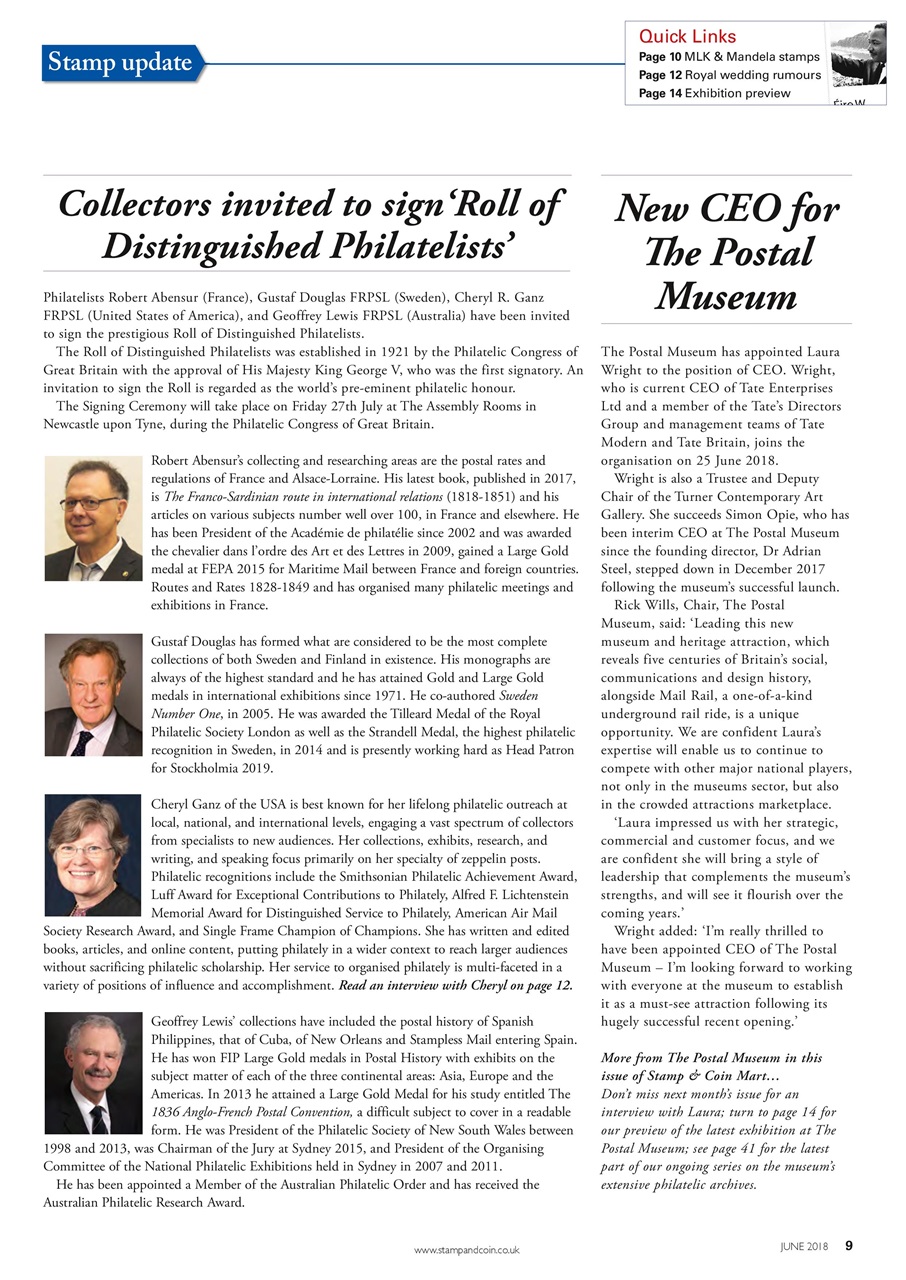 Stamp Collector Preview Pages