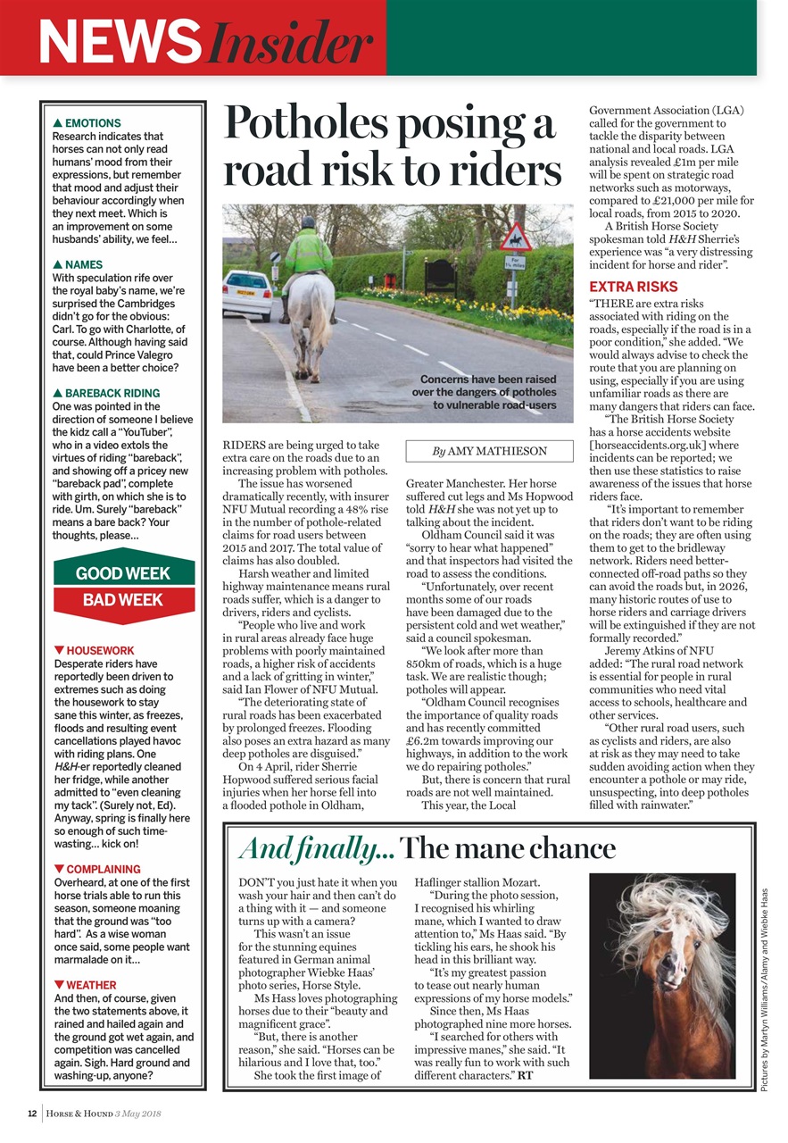 Horse & Hound Preview Pages