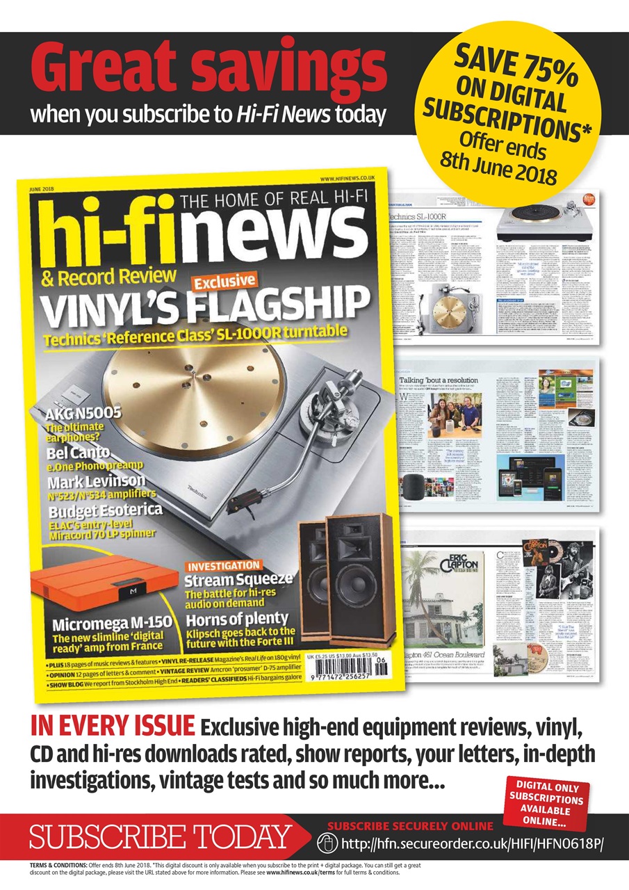 Hi-Fi News Preview Pages