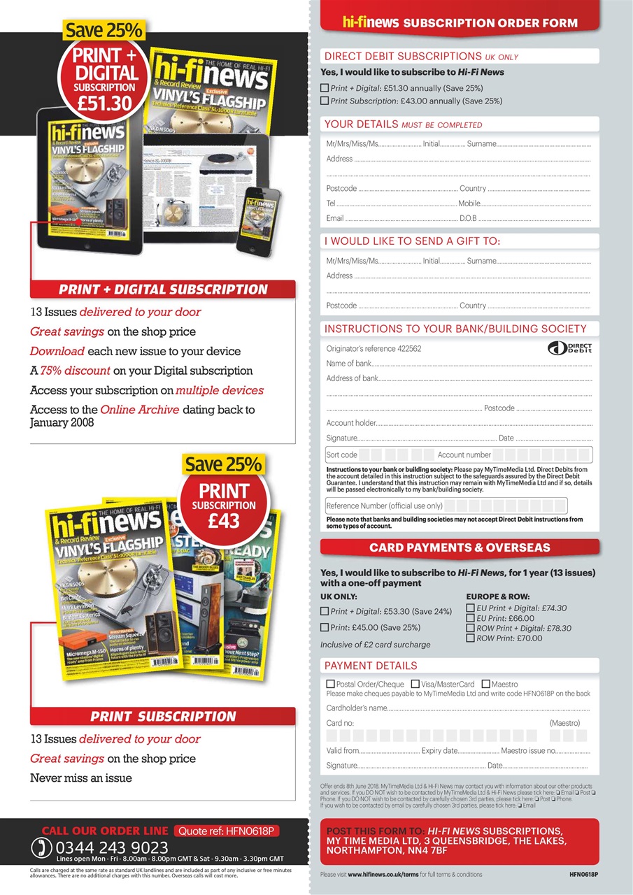 Hi-Fi News Preview Pages