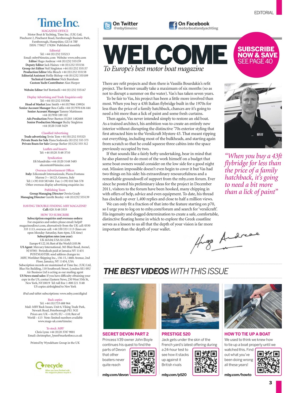 Motorboat & Yachting Preview Pages