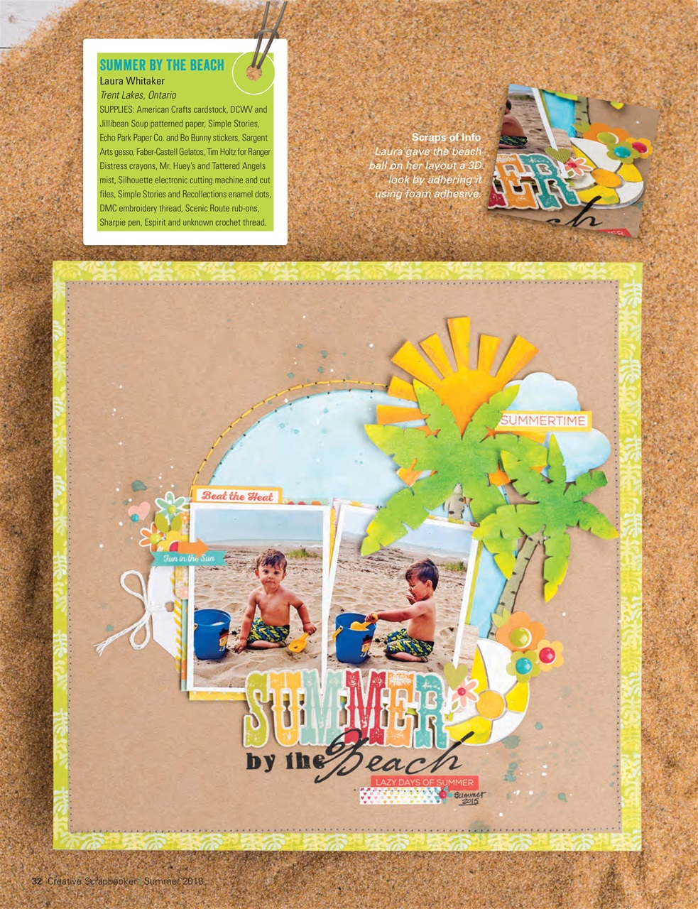 Creative Scrapbooker Preview Pages
