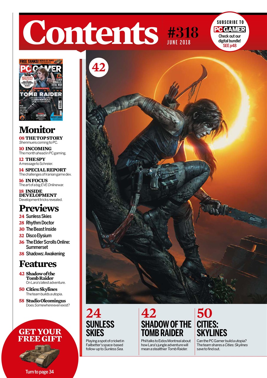 PC Gamer (UK Edition) Preview Pages