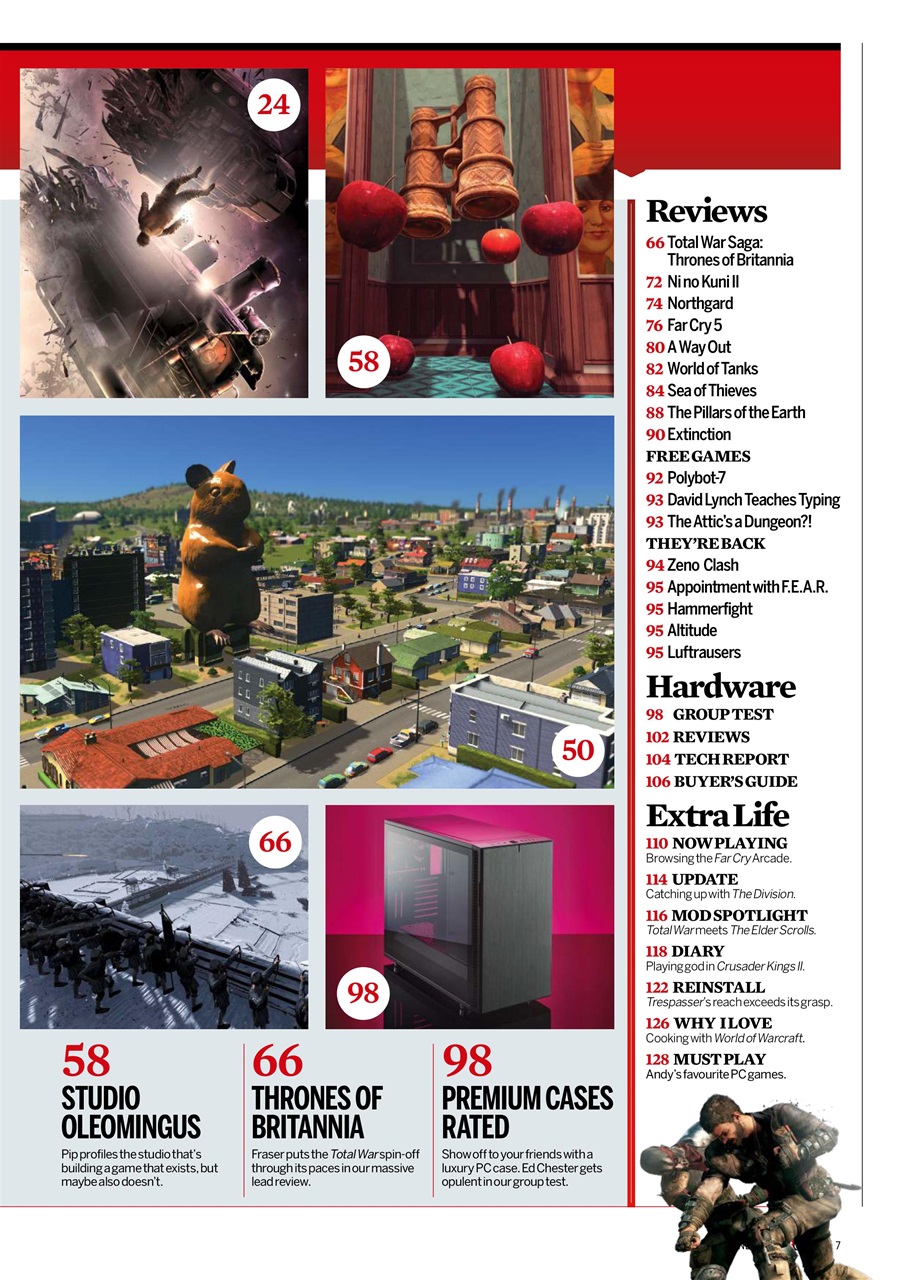 PC Gamer (UK Edition) Preview Pages