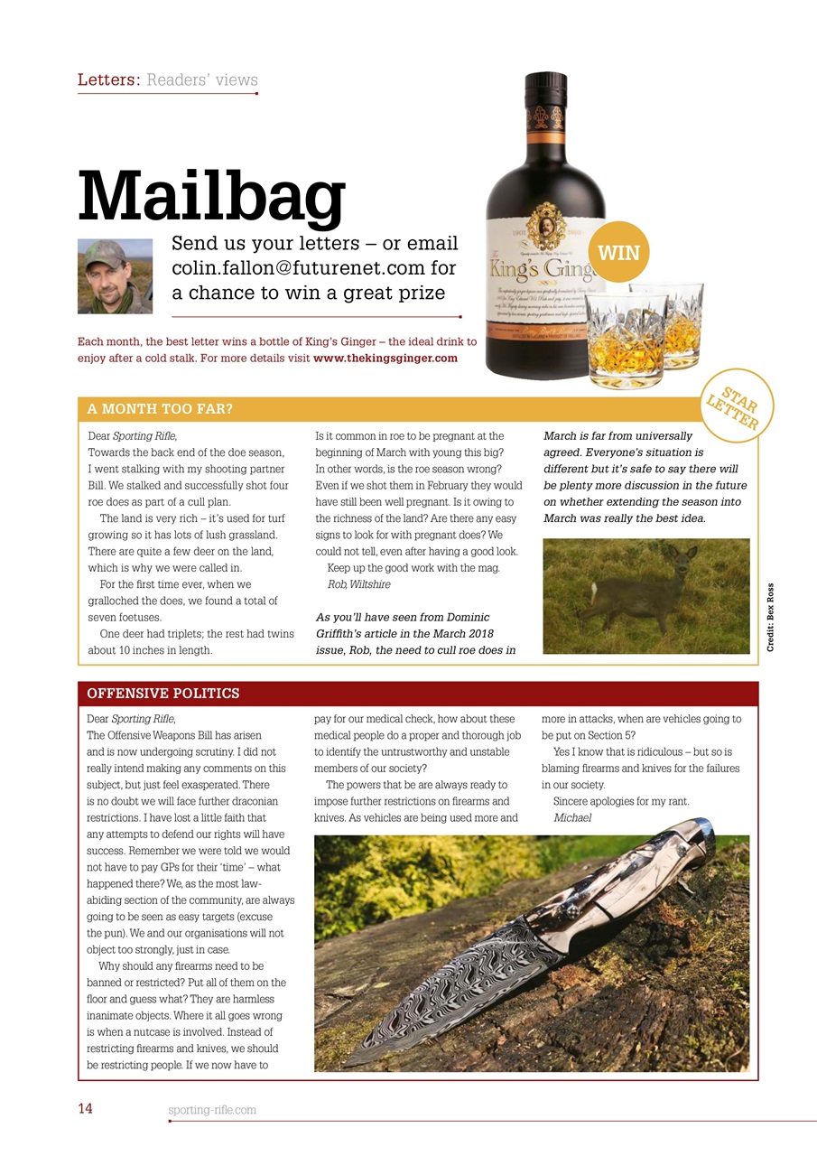 Sporting Rifle Preview Pages