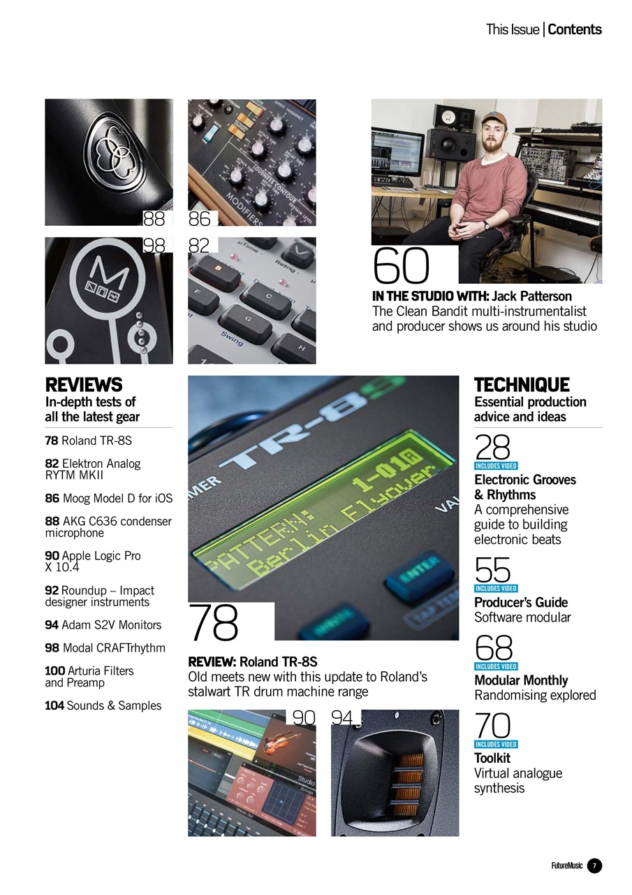 Future Music Preview Pages