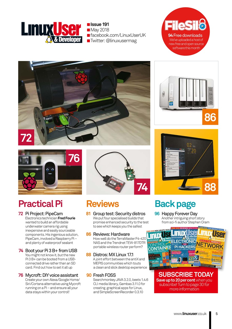 Linux User and Developer Preview Pages