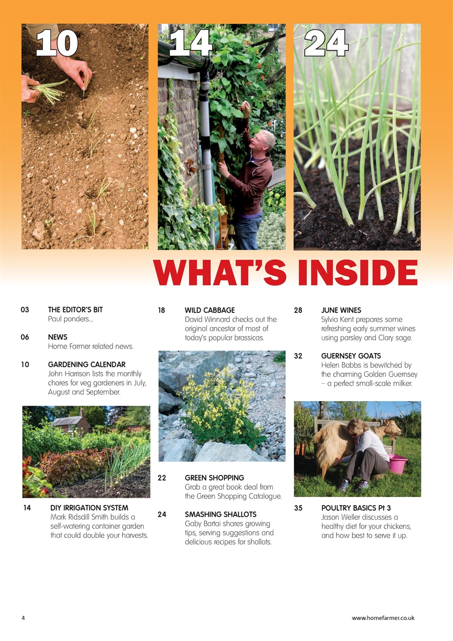Home Farmer Magazine Preview Pages