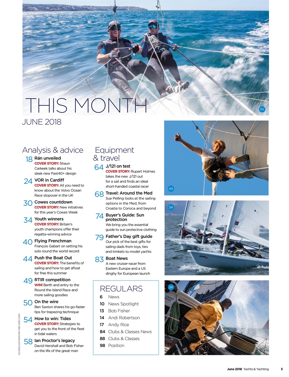 Yachts & Yachting Preview Pages
