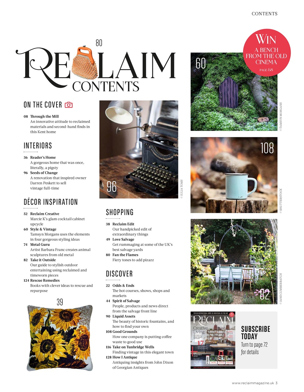 Reclaim Preview Pages