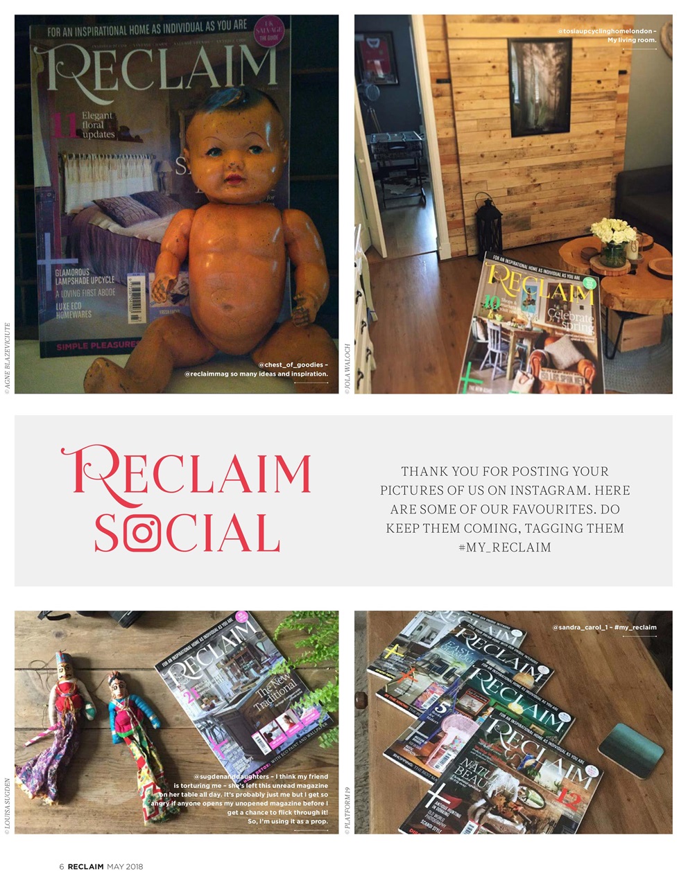 Reclaim Preview Pages