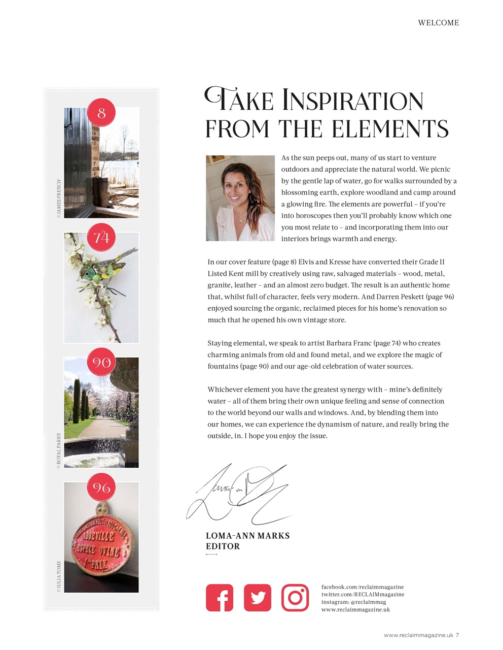 Reclaim Preview Pages