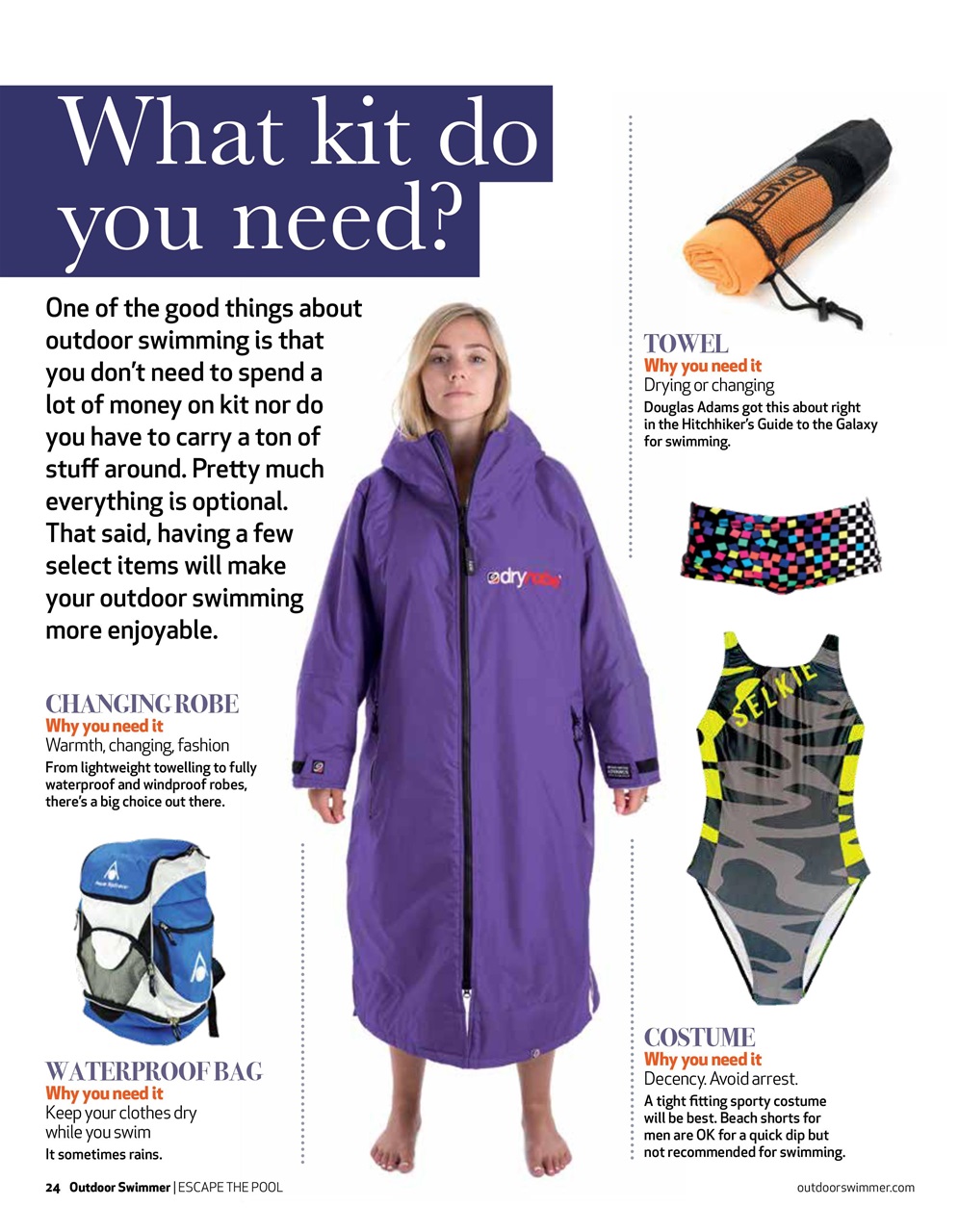 Outdoor Swimmer Preview Pages