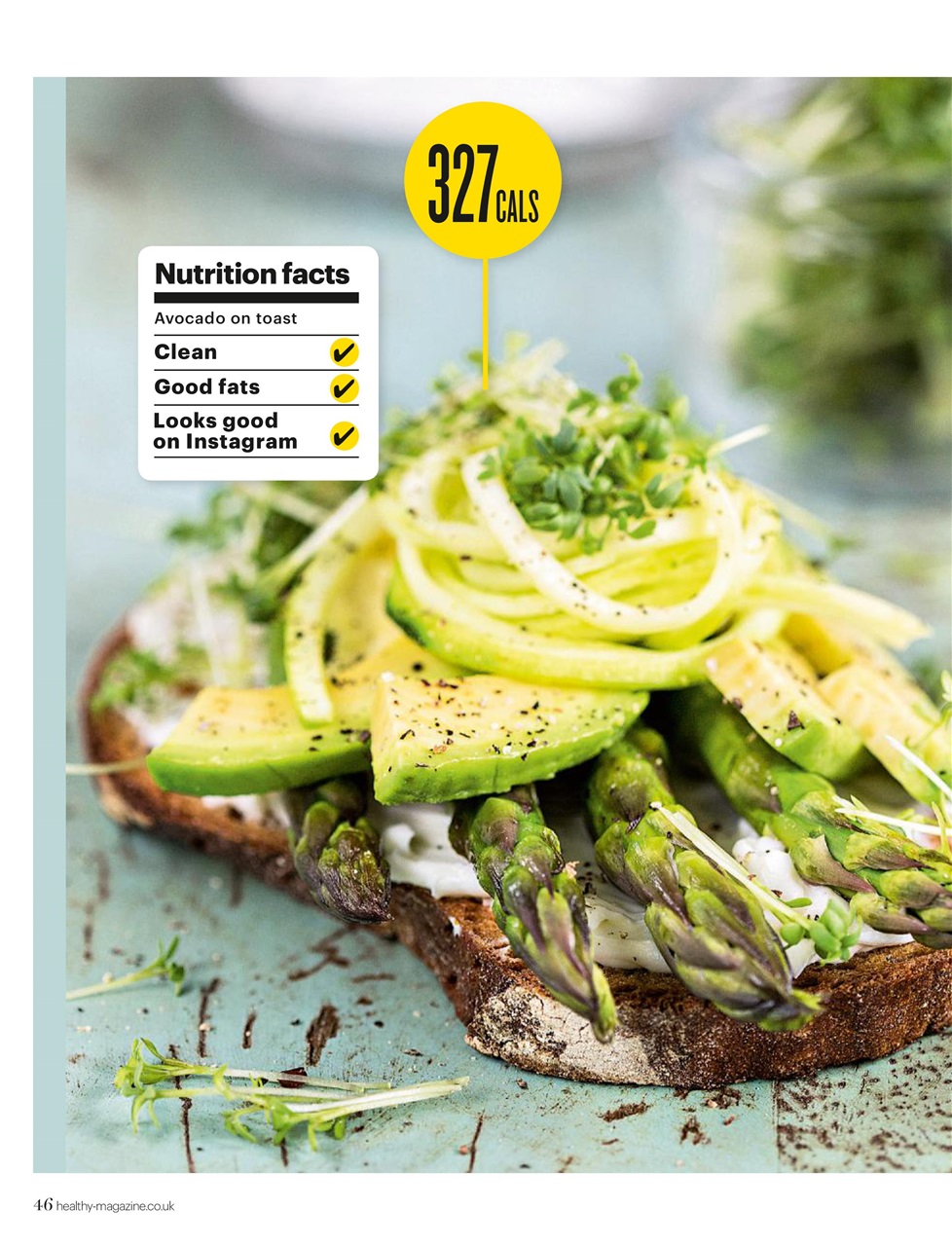 Healthy Magazine Preview Pages