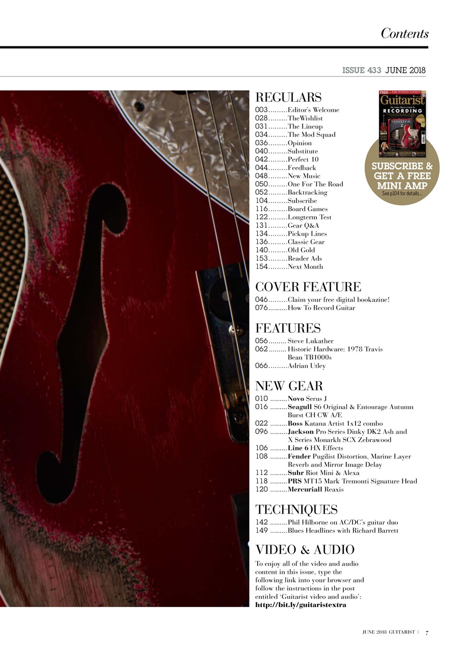 Guitarist Preview Pages