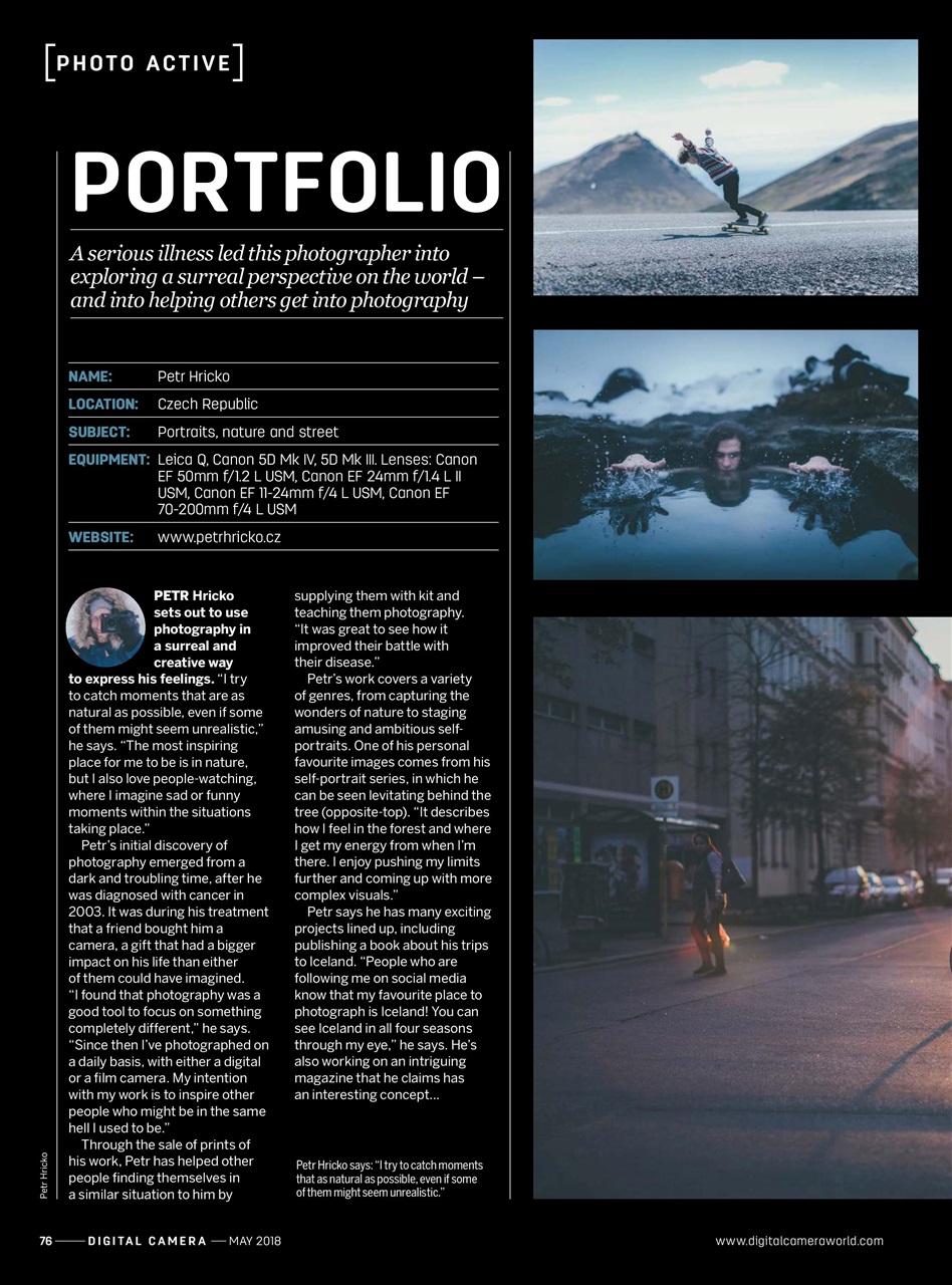 Digital Camera Magazine Preview Pages