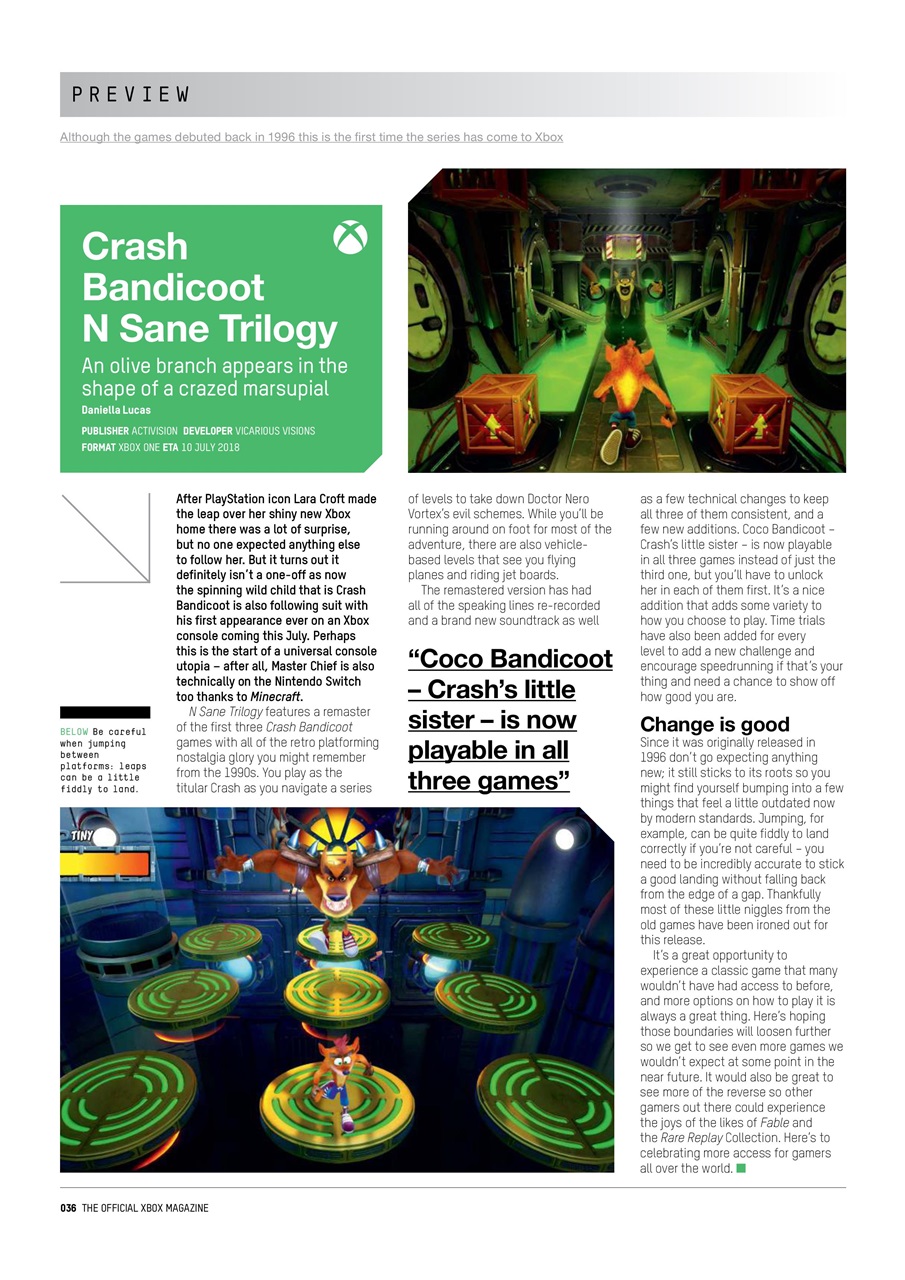 Official Xbox Magazine (UK Edition) Preview Pages