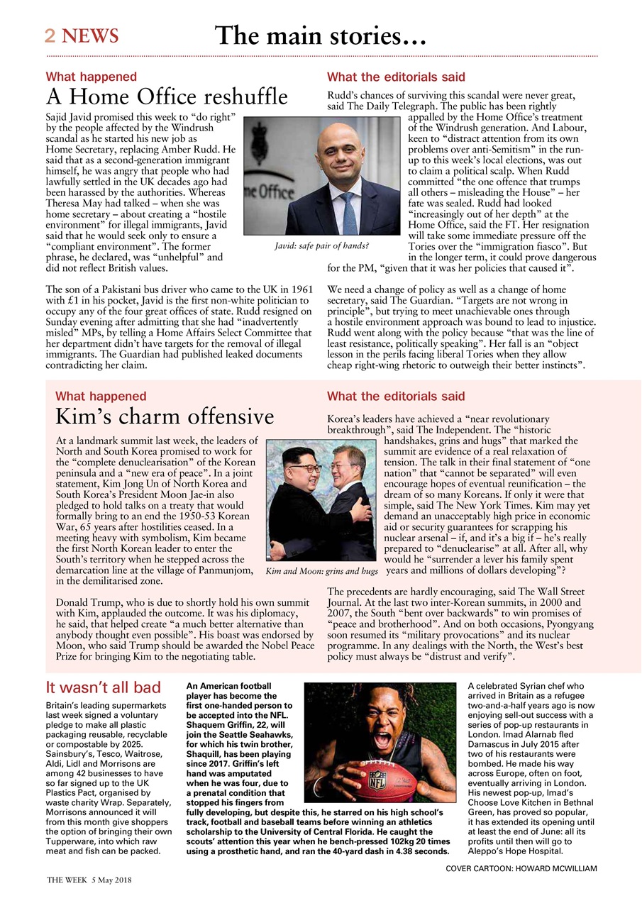 The Week Preview Pages