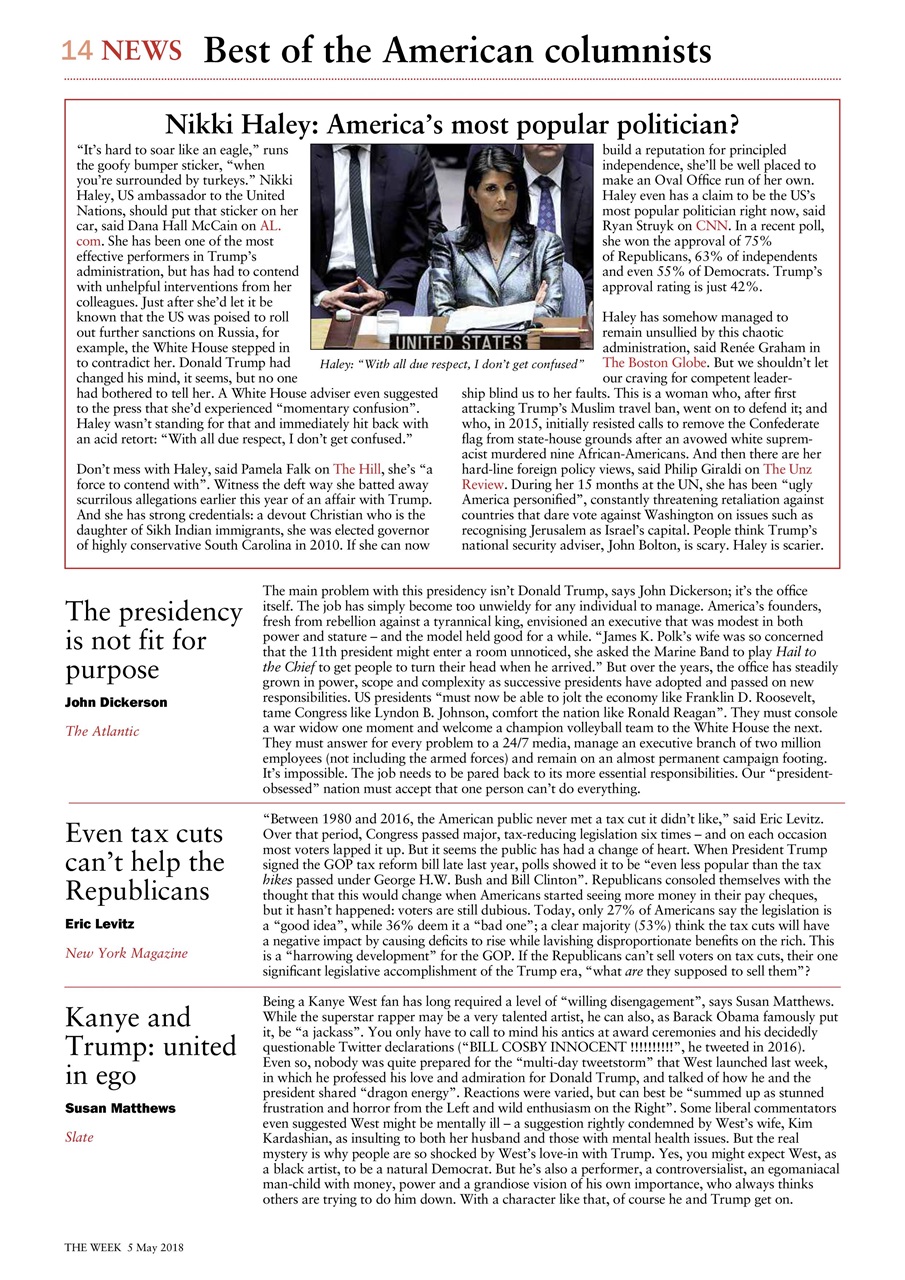 The Week Preview Pages