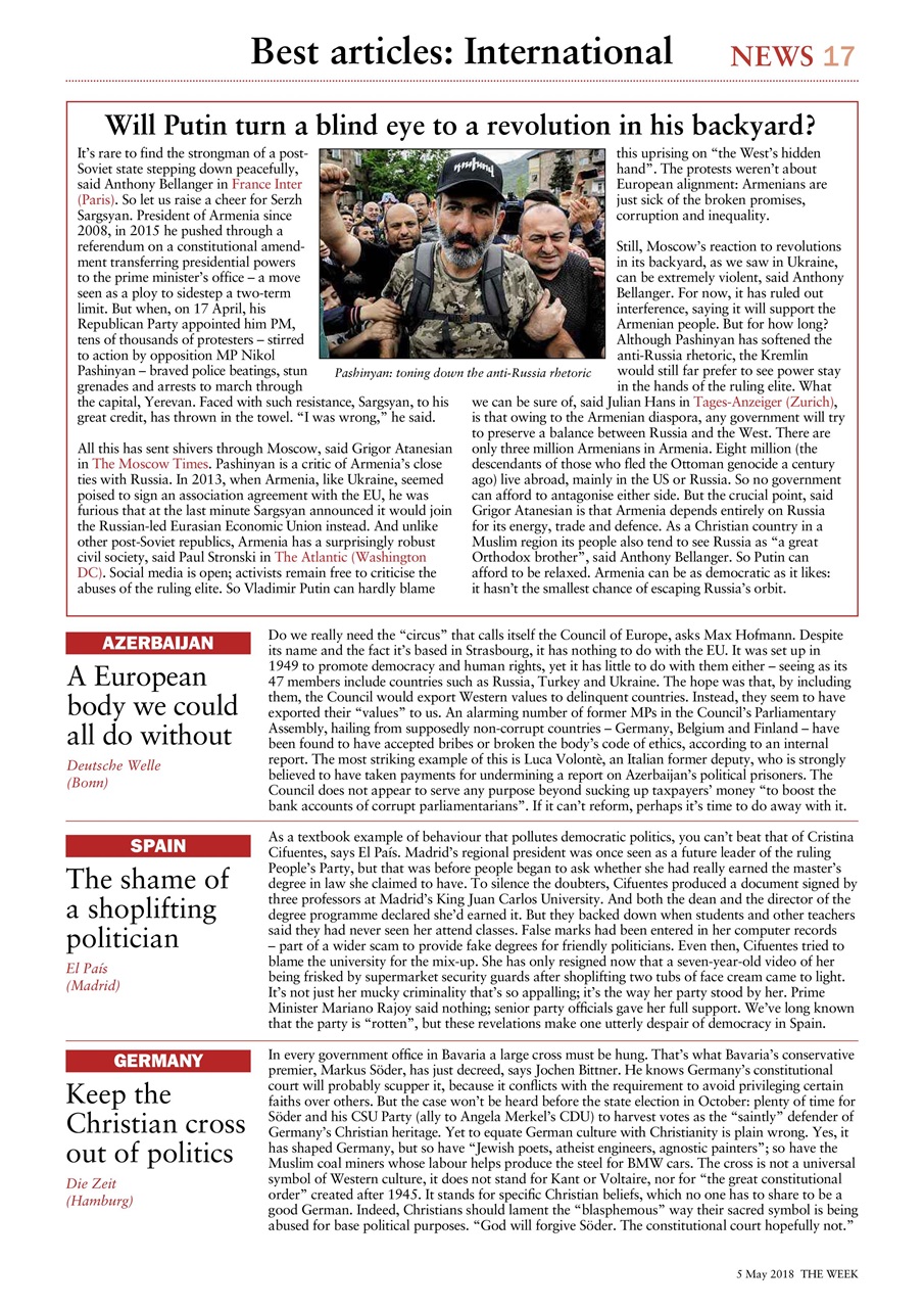 The Week Preview Pages