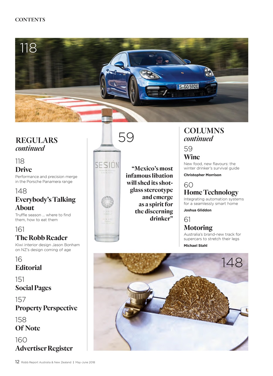 Robb Report Australia & New Zealand Preview Pages