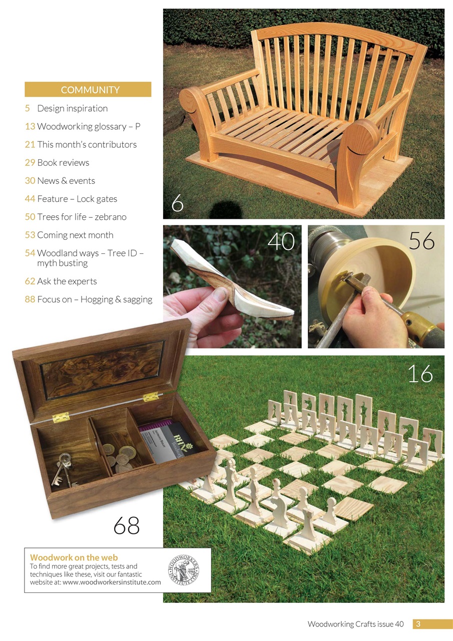 Woodworking Crafts Magazine Preview Pages