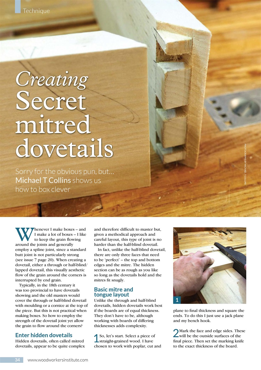 Woodworking Crafts Magazine Preview Pages