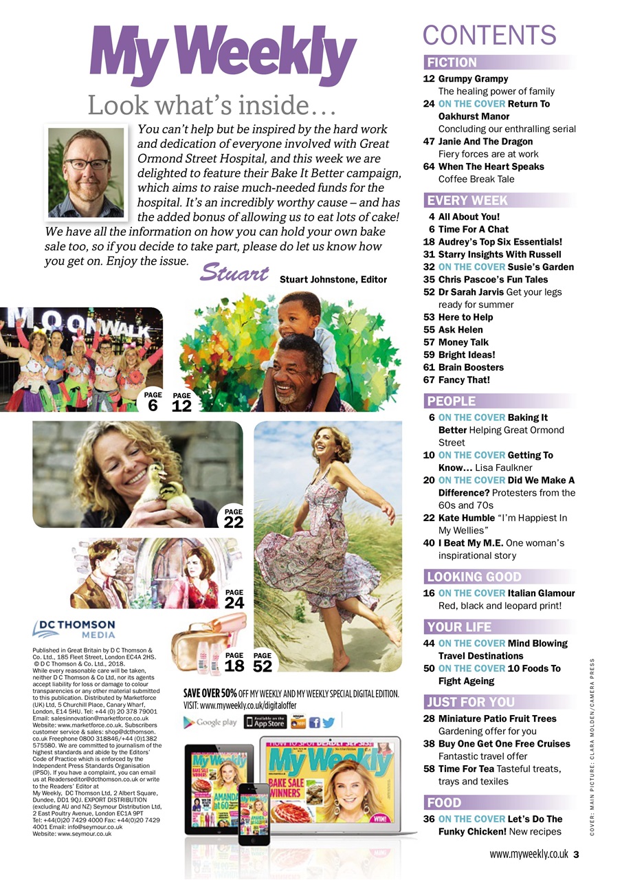 My Weekly Preview Pages